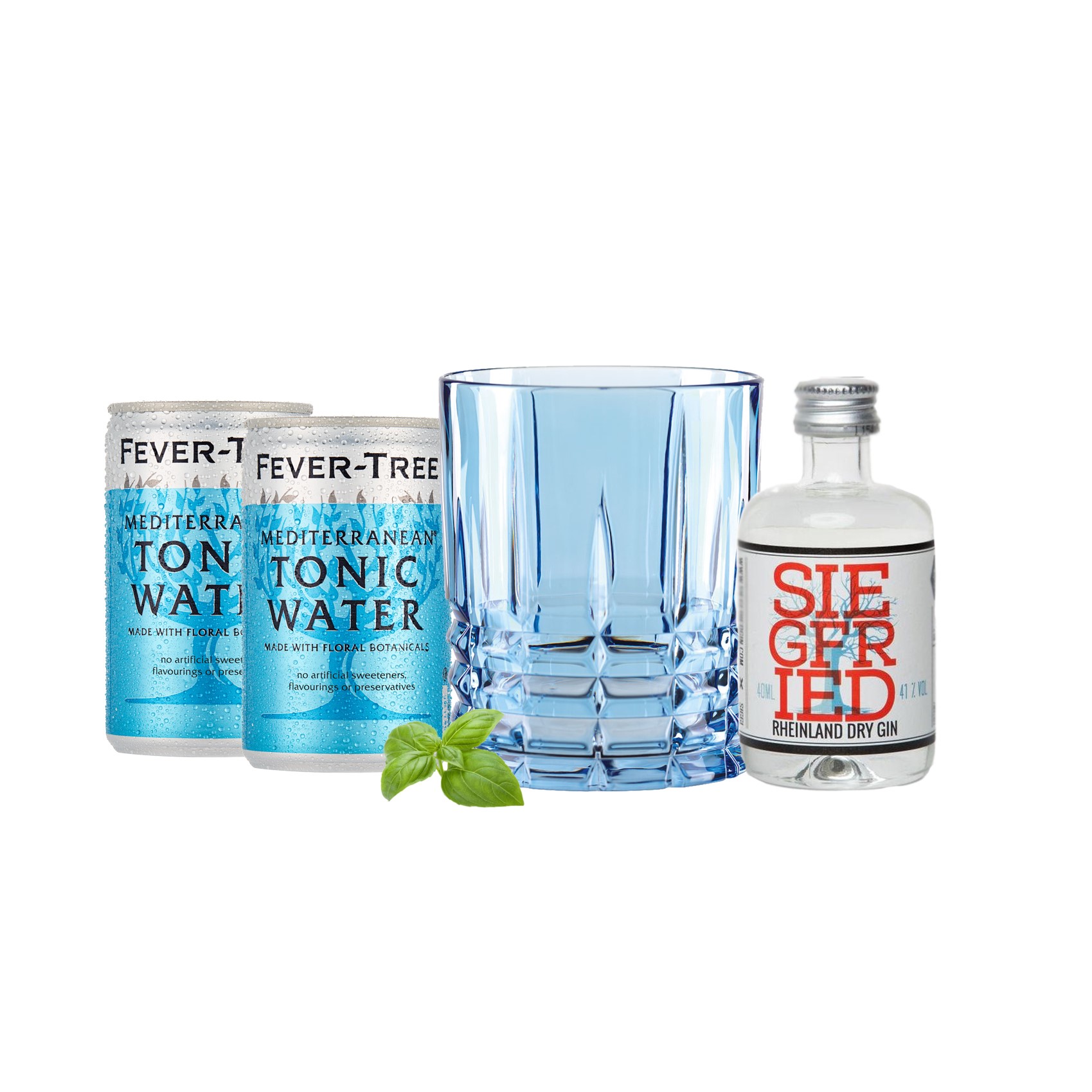 Becher Aqua, Siegfried, 2 Fever Tree blau Gin online bestellen bei