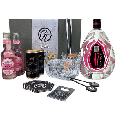 Pink 47 London Dry Gin & Tonic Geschenkeset
