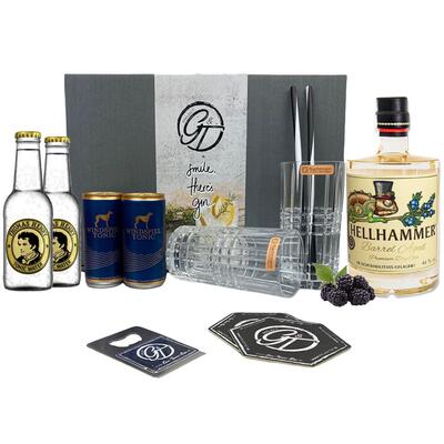 Hellhammer Barrel Aged Premium Dry Gin & Tonic Geschenkeset