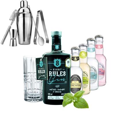 8 Rules Gin & Tonic Cocktail Set